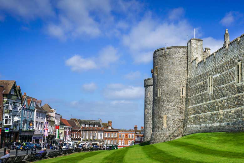 Vista do Castelo de Windsor