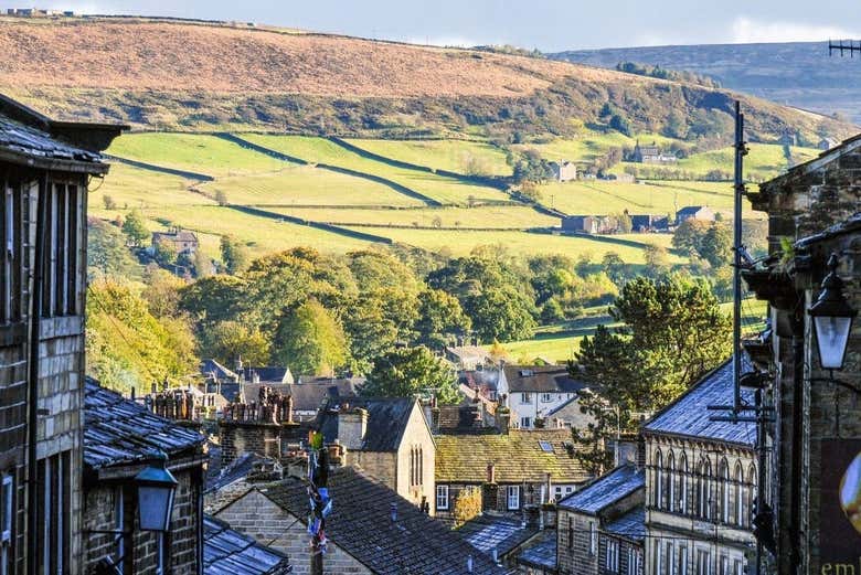 Breathtaking rural views from Haworth