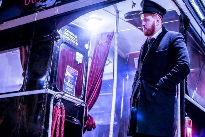 Welcome aboard the ghost bus!