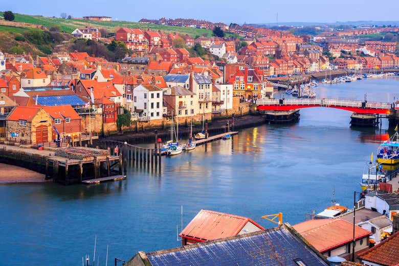 The seaside town of Whitby