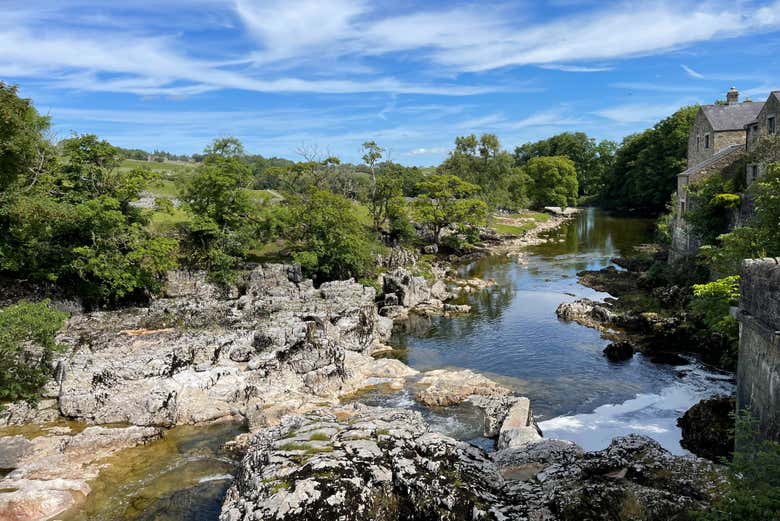 Paseando junto al río Wharfe
