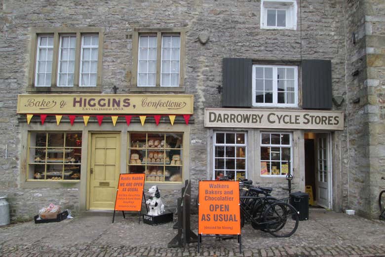 Pubs y tiendas de Grassington