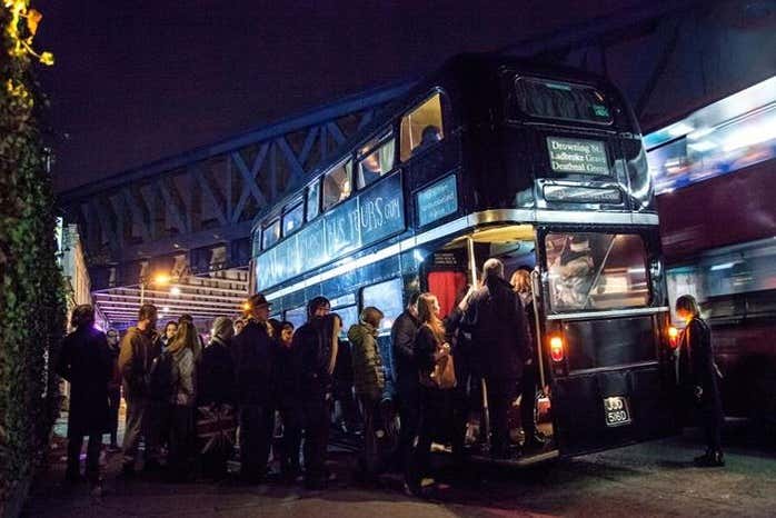 All aboard the ghost bus
