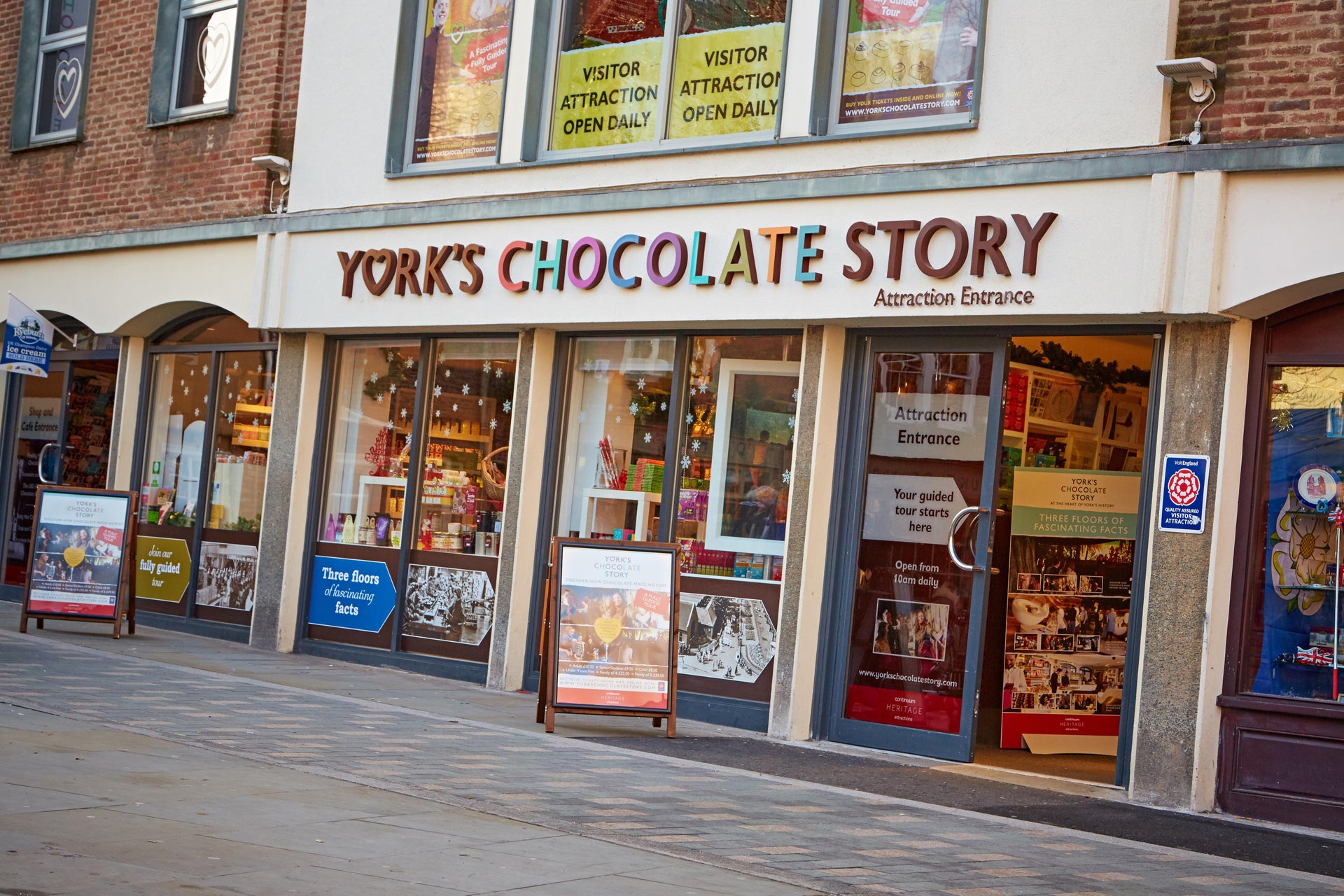 Visita à York’s Chocolate Story