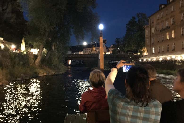 Durante la travesía 