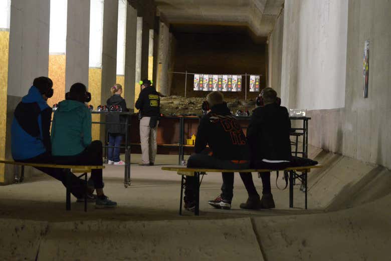 Actividad de tiro en Praga
