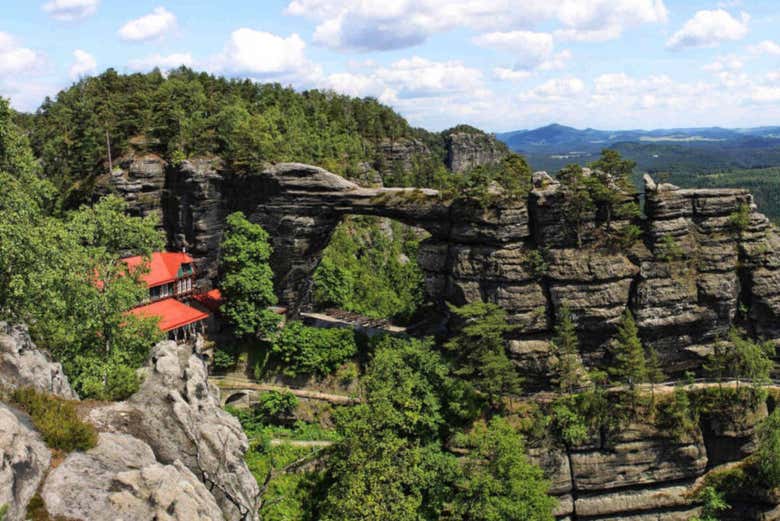 The Pravcicka Archway rock formation