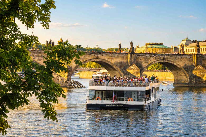 Take in the historic Charles Bridges