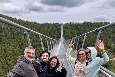 La foto del recuerdo en lo alto