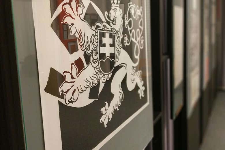 Exposición en el interior de la Gestapo