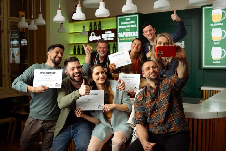 Otterrete un certificato di spillatori di birra