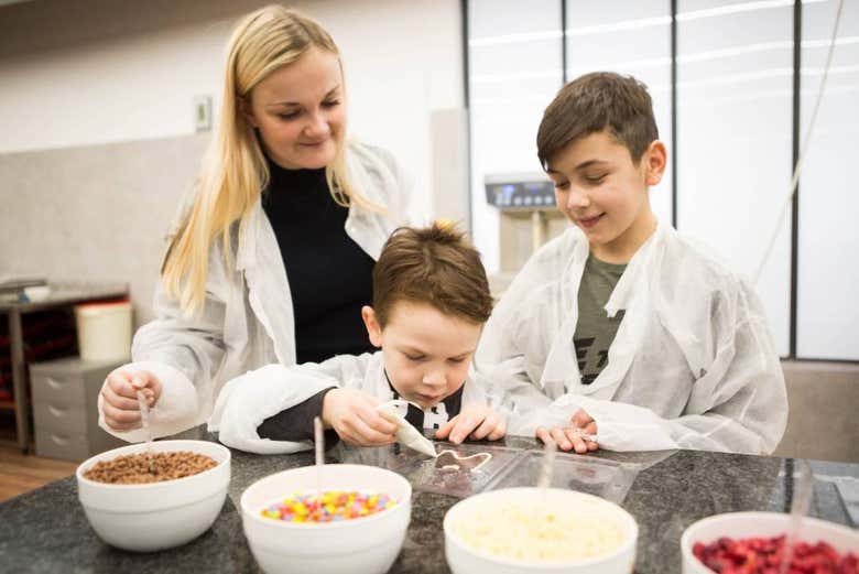 Podréis aprender cómo se hace el chocolate