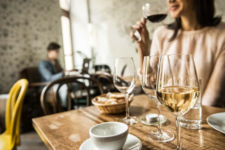 Enjoy tasting exquisite wines