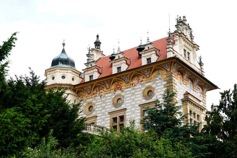 Průhonice parece un castillo de cuento de hadas