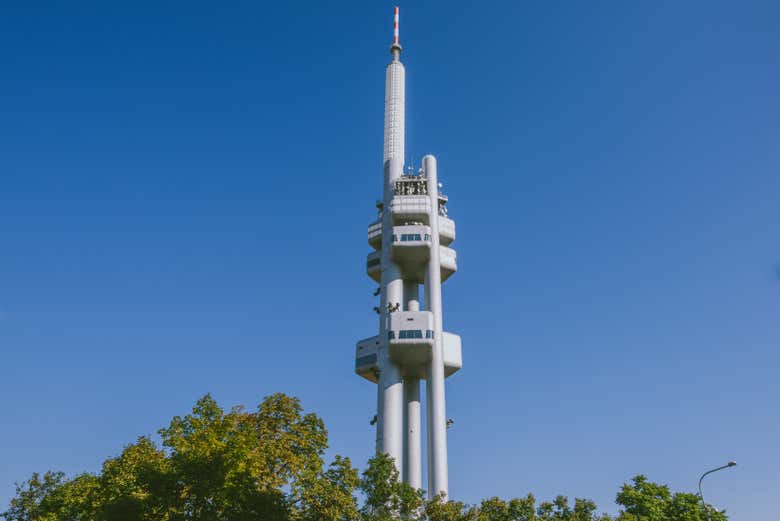 La Torre de la Televisión de Žižkov es la más alta de Praga