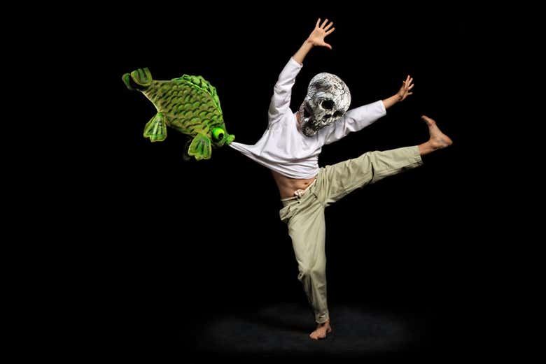Disfrutando de la magia del Teatro Negro