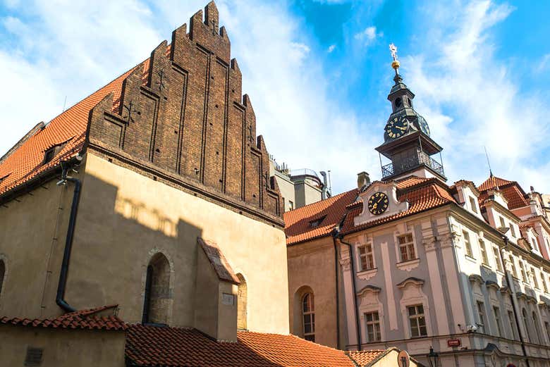 Edifici del quartiere ebraico di Praga