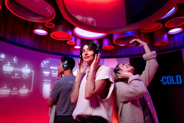 Durante l'esperienza alla Pilsner Urquell