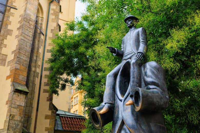 Estatua de Kafka