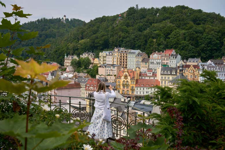Fotografiando los paisajes de Karlovy Vary