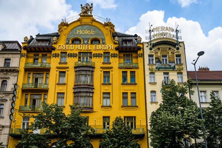 Grand Hotel Europa, Praga