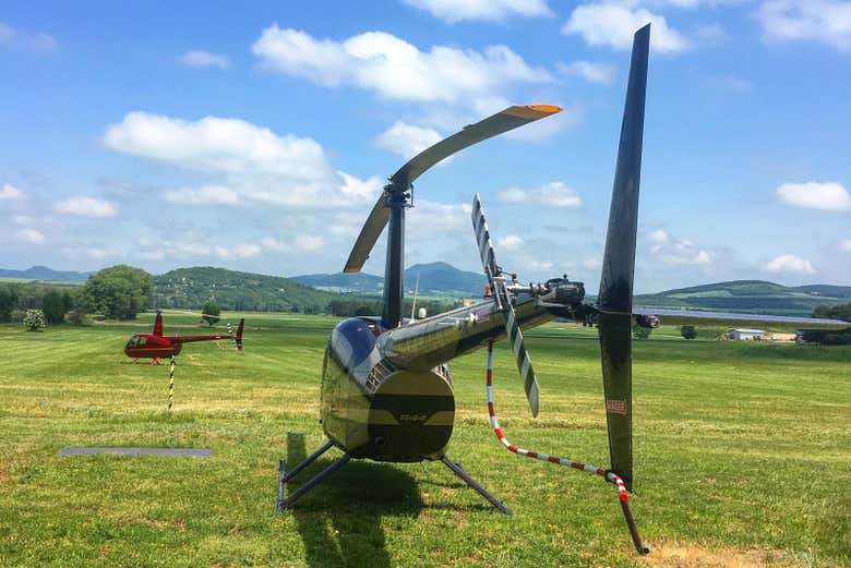 ¿Listos para volar en helicóptero?