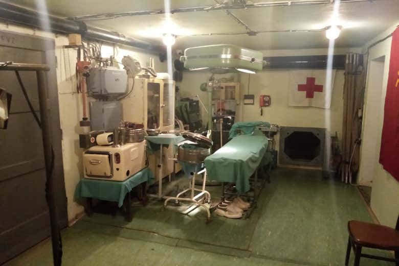 Sala operatoria del bunker