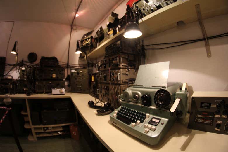 All'interno del bunker