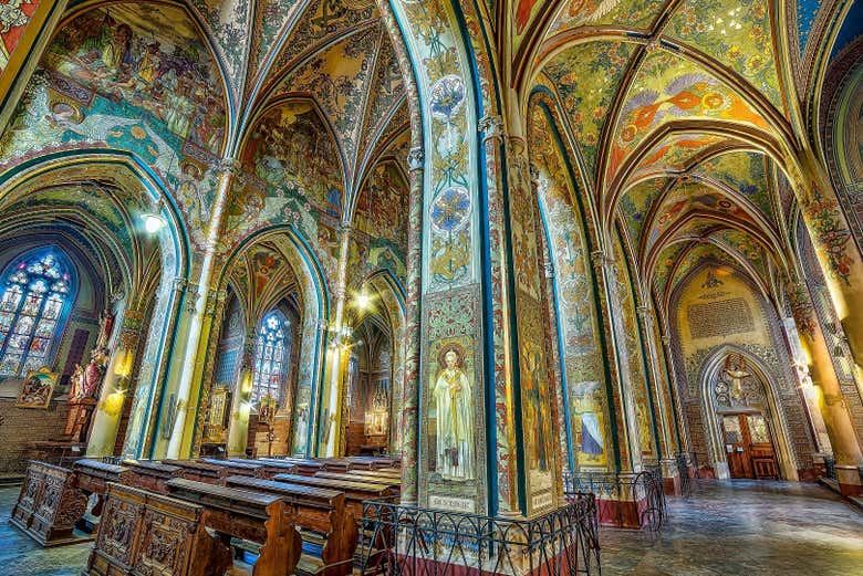 Le ricche decorazioni di Vyšehrad