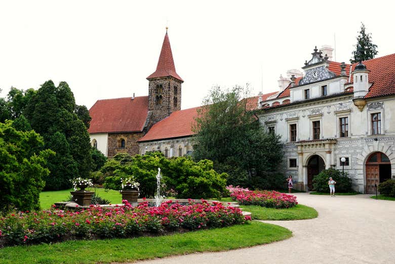 Jardines del Palacio de Průhonice