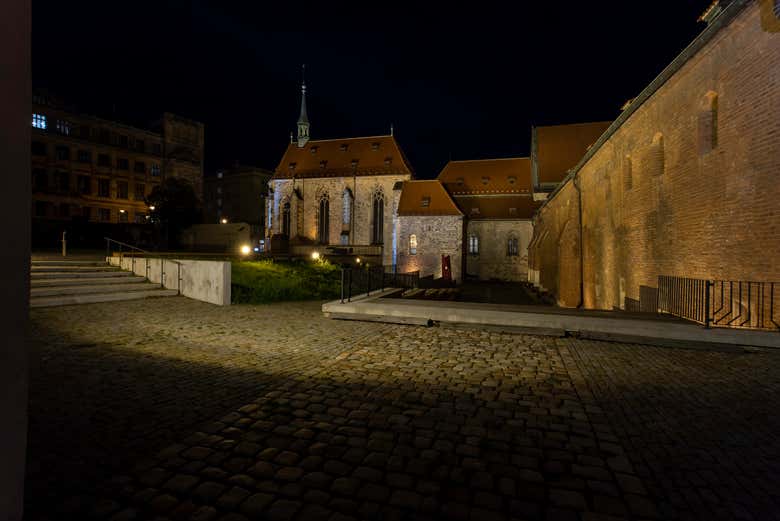 Monasterio de Santa Inés al caer la noche