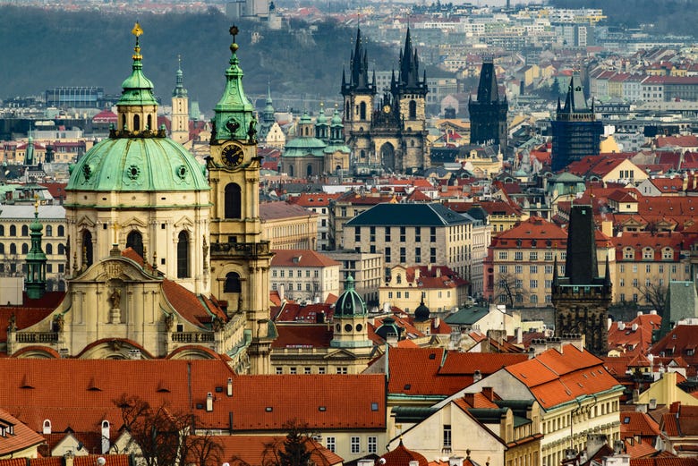 Panorâmica de Praga