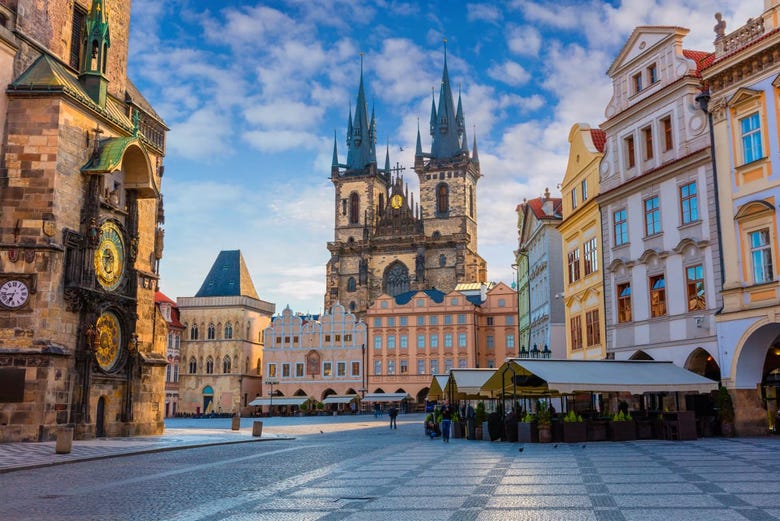 Partie historique de Prague