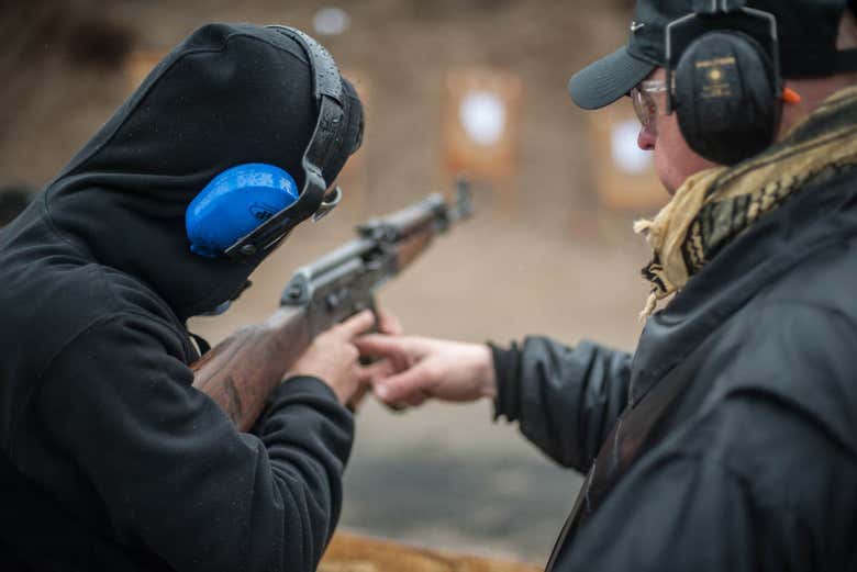 Learning to use the firearm