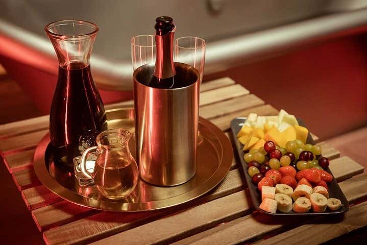 Enjoy a glass of prosecco