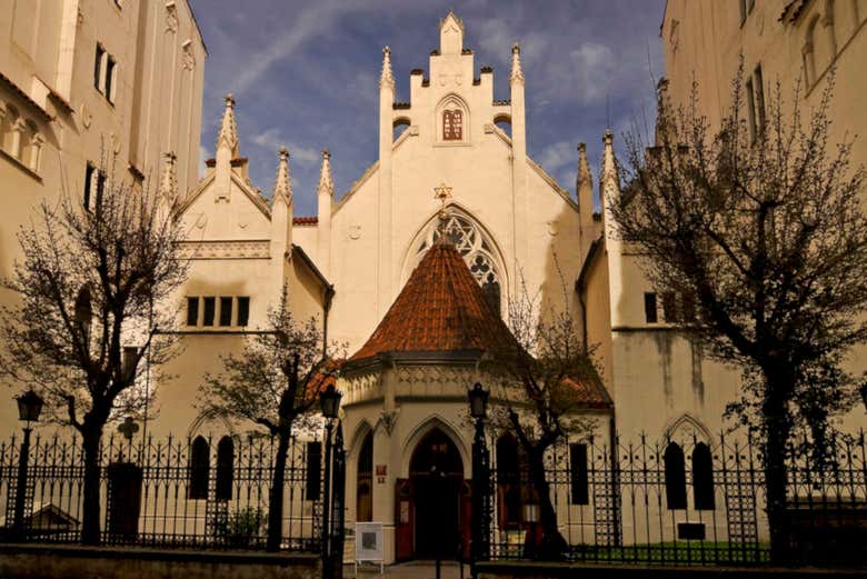 Une synagogue du quartier juif