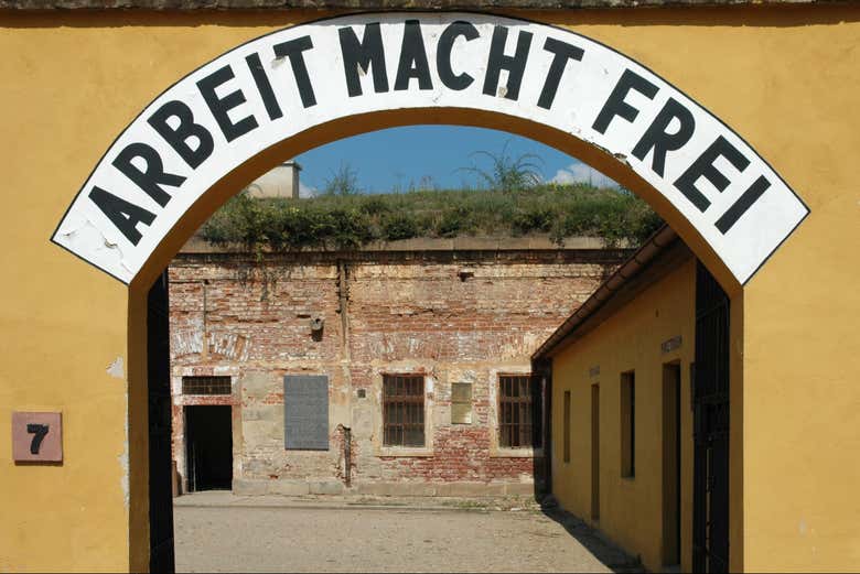 The sign at the entrance