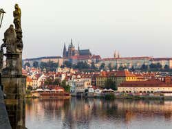 Château de Prague illuminé