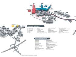 Aéroport de Prague, plan