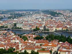 Petrin, vista di Praga