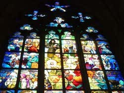 St Vitus Cathedral, stained glass window