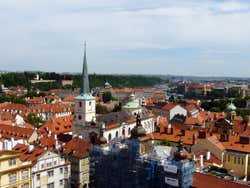 Église Saint-Nicolas, vue du haut de la tour