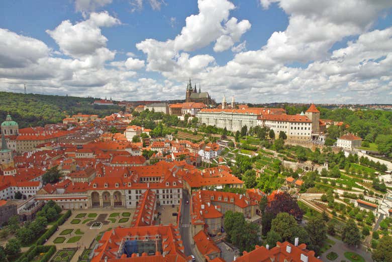 El Palacio Lobkowicz se ubica en el castillo de Praga