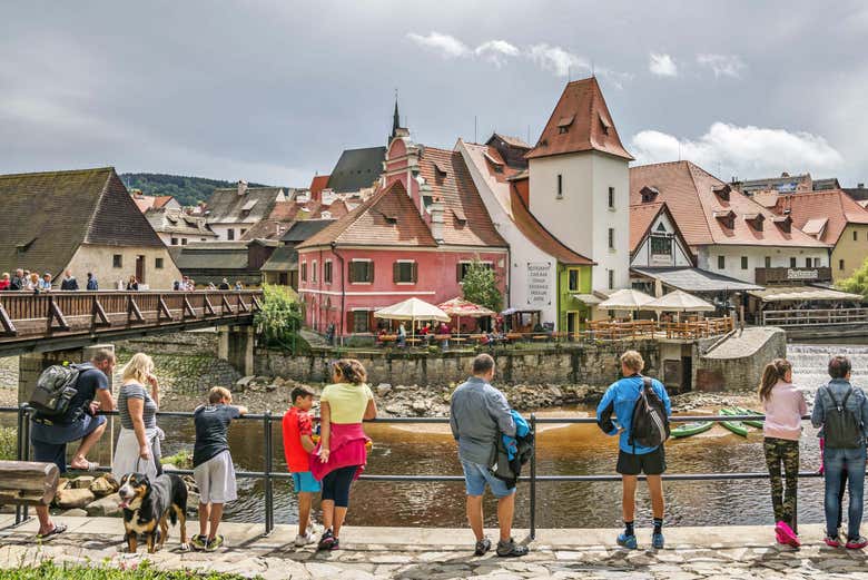 Visitando Český Krumlov