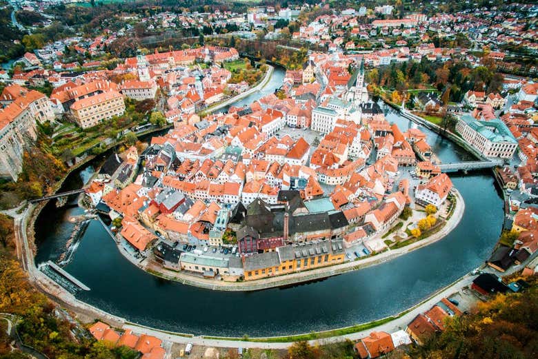 Vista de Český Krumlov