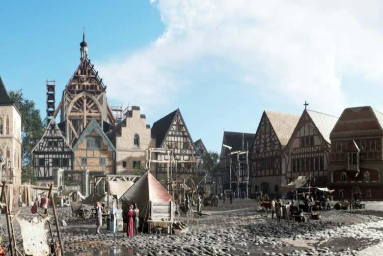 Así era Praga en la Edad Media