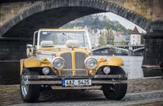 Paseo privado en coche clásico por Praga