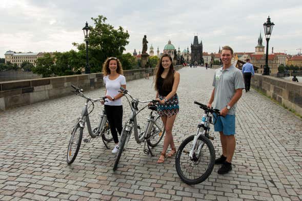 Balade à vélo dans Prague