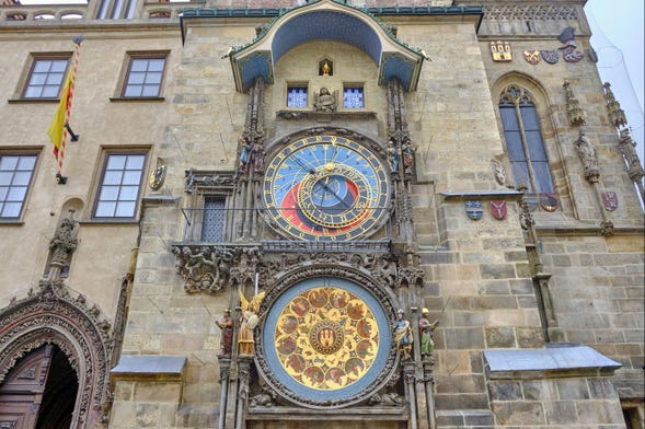 Entrada al Reloj Astronómico de Praga