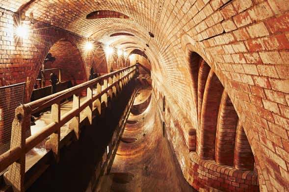 Visite des souterrains de Prague